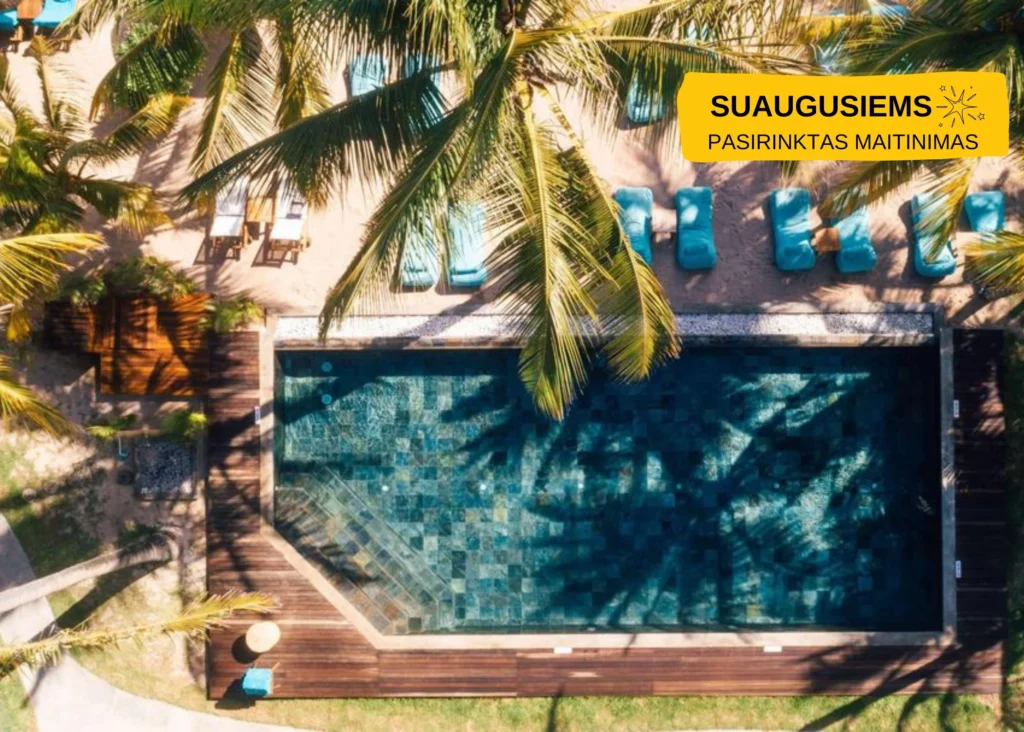 =Seasense Boutique Hotel šildomas baseinas tarp palmių Mauricijuje